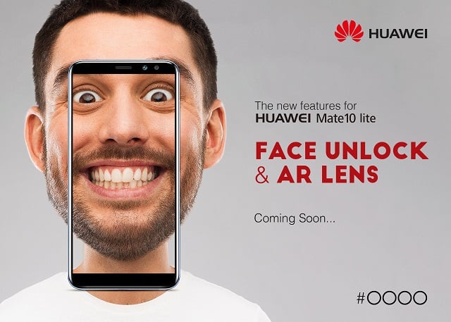 Face Unlock & AR Lens will make you “Smile for HUAWEI”