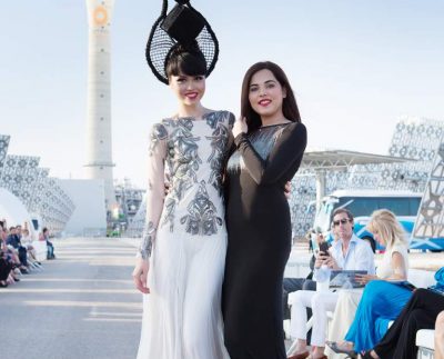 Jessica Minh Anh invites Syeda Amera to showcase her designs at Hong Kong