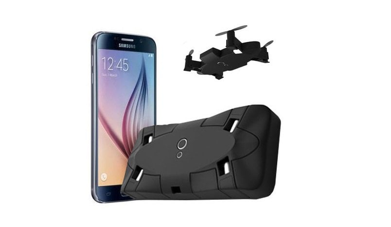 CES 2018 presents a Selfie drone in phone case