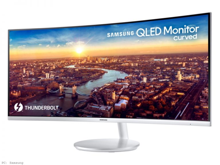 The world’s first QLED Monitor unveiled by Samsung