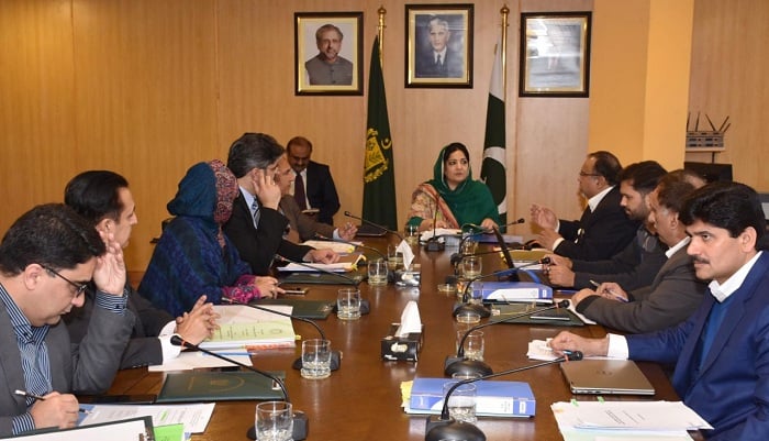 Minister of State for IT & Telecom Mrs. Anusha Rahman chaired Board of Directors meeting of TIP.(Telephone Industries of Pakistan)