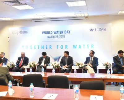 Nestlé Pakistan seminar “Together for Water” held at LUMS