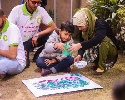 Zong 4G Employees Spend a Day Volunteering at The Autism Research Centre