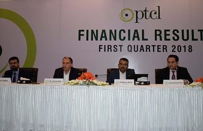 PTCL Group posted revenue of Rs. 30 Billion with 4 % YoY growth in Q1 2018