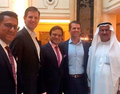 Trump Sons attend Damac family wedding in Dubai