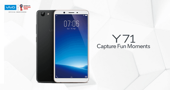 Vivo Y71 becomes the most affordable FullViewTM Display Smartphone in Pakistan