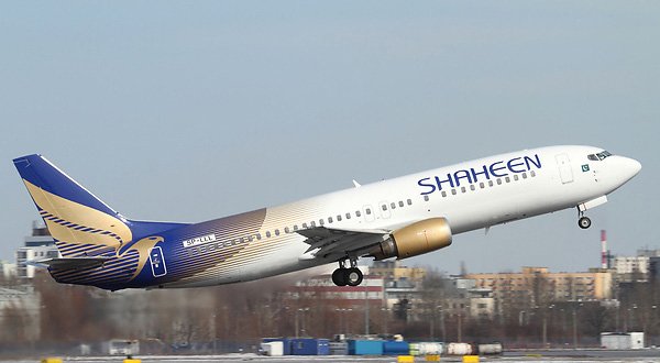 Shaheen Airlines suspended due to non-payment for local flight operations