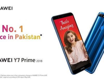 HUAWEI Y7 Prime 2018 is Pakistan’s Bestselling SmartphoneEver