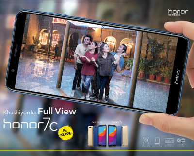 Honor 7 series showcases KhushiyonkaFull View withits newest TVC