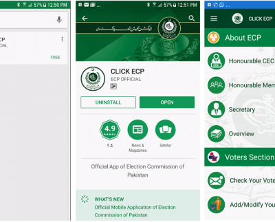 ECP Launches Official App for General Elections 2018