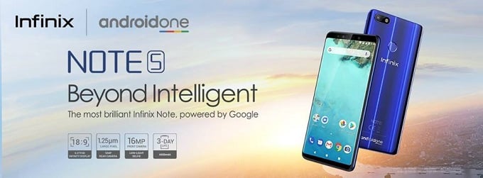 Infinix Note 5 Now Officially Available on Goto.com.pk