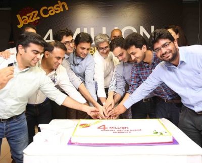 JazzCash achieves 4 million active Mobile Account subscribers