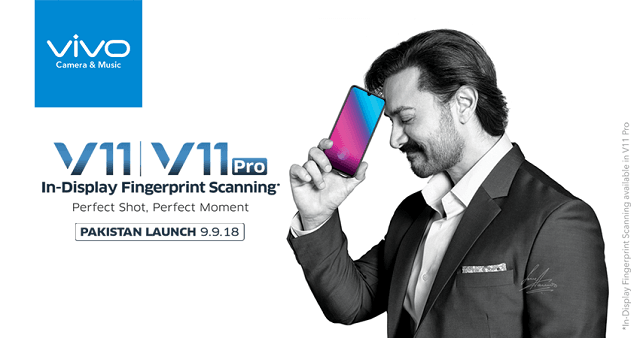Vivo to launch V11 and V11 Pro with in-display fingerprint scanner in Pakistan