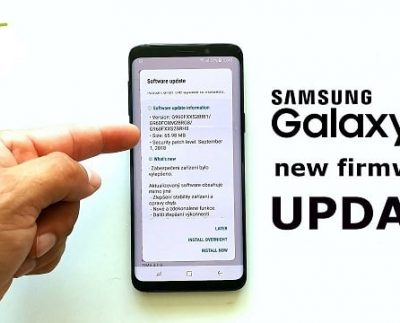New update for Galaxy S9 and Galaxy S9+ users