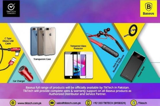Baseus, World’s leading accessory brand to be officially available in Pakistan