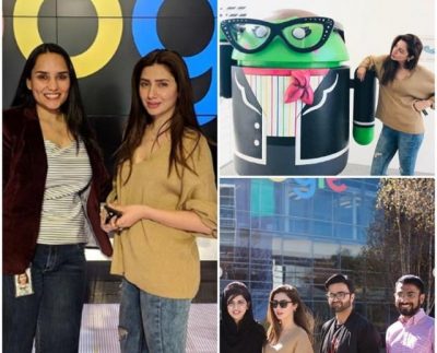 Mahira Khan visits Facebook and Google headquarters