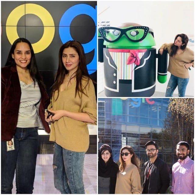Mahira Khan visits Facebook and Google headquarters