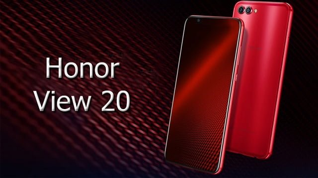 Honor View 20 to have a 48mp rear camera and an in-display front camera
