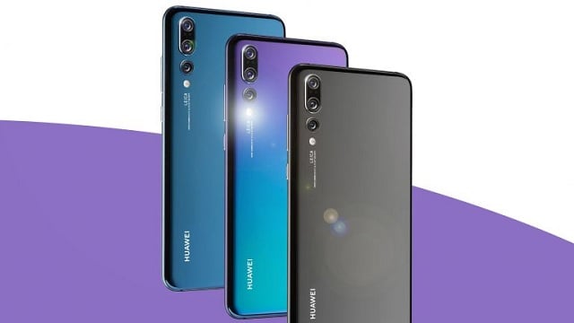 Huawei P30 and P30 Pro renders show waterdrop notch on both