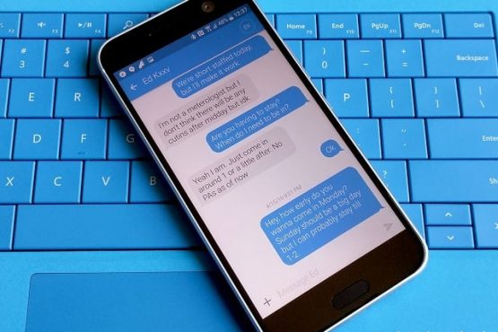 New messaging option in Android Messages