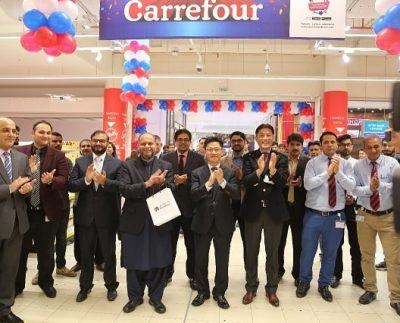 Hyperstar was rebranded to Carrefour by Majid Al Futtaim across Pakistan