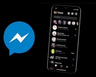 Facebook seems to be testing a possible dark mode for their messenger application