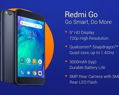 Redmi Go is now Official