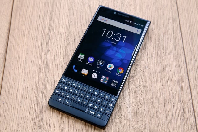 The Blackberry Key 2 in an all new color