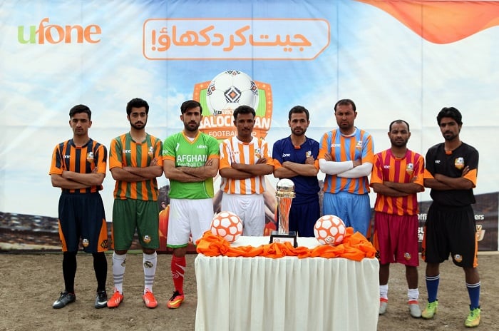 Ufone Balochistan Football Cup- Ufone unveils trophy and Super8 schedule