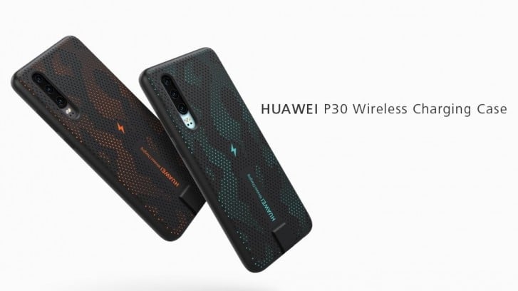 Huawei release a wireless charging case with the P30 device