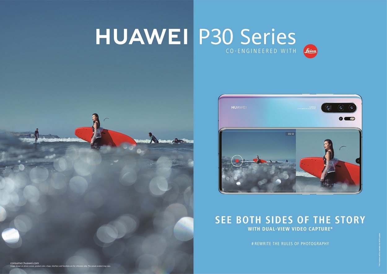 HUAWEI P30 and P30 Pro’s Dual-View Camera Mode Now Available in Pakistan