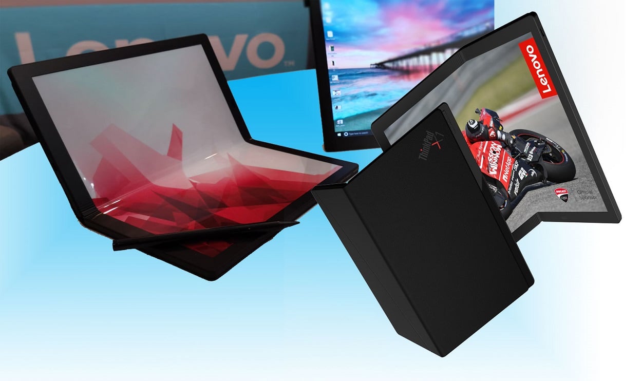 LENOVO INTRODUCES THE FIRST FOLDABLE PC