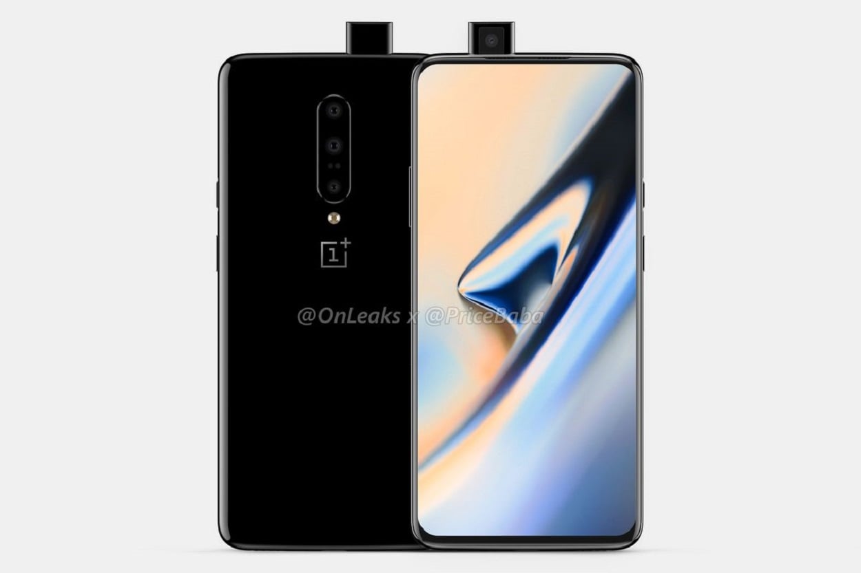 Official renders for both OnePlus 7 and 7 Pro leak