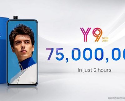 Huawei Fever Hits the Nation as HUAWEI Y9 Prime 2019 Pulls in PKR 75,000,000/- in Just Two Hours