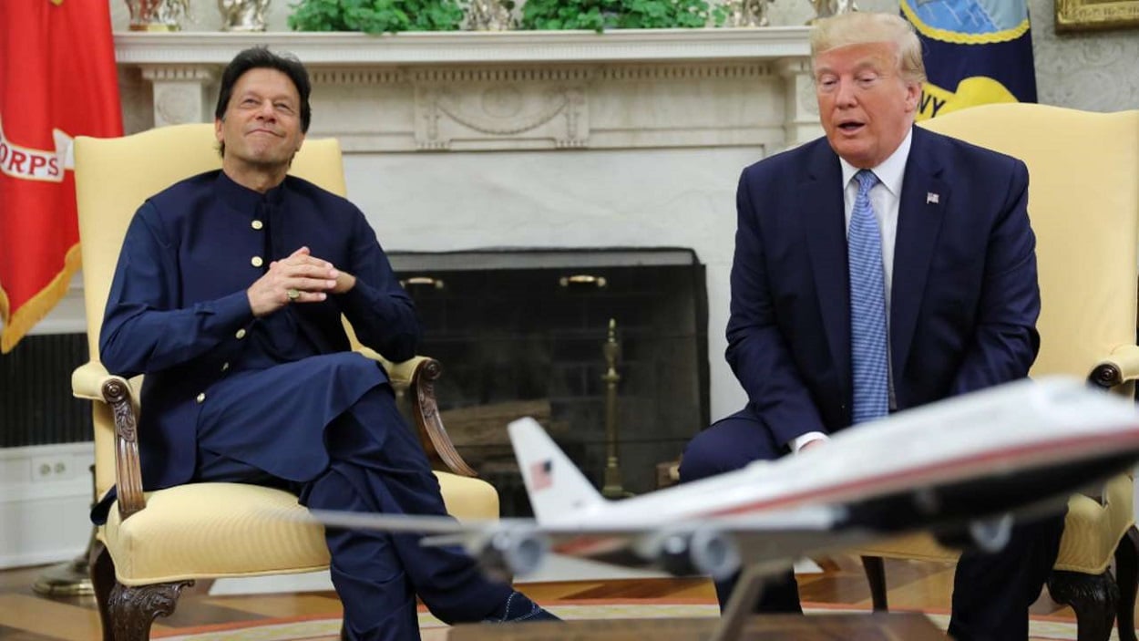 Big Talk went down, PM Khan meets with President Trump in Washington