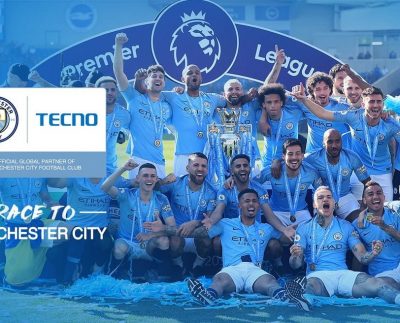 TECNO gives its users the chance to win a trip to Abu Dhabi and meet the Manchester City Football Club