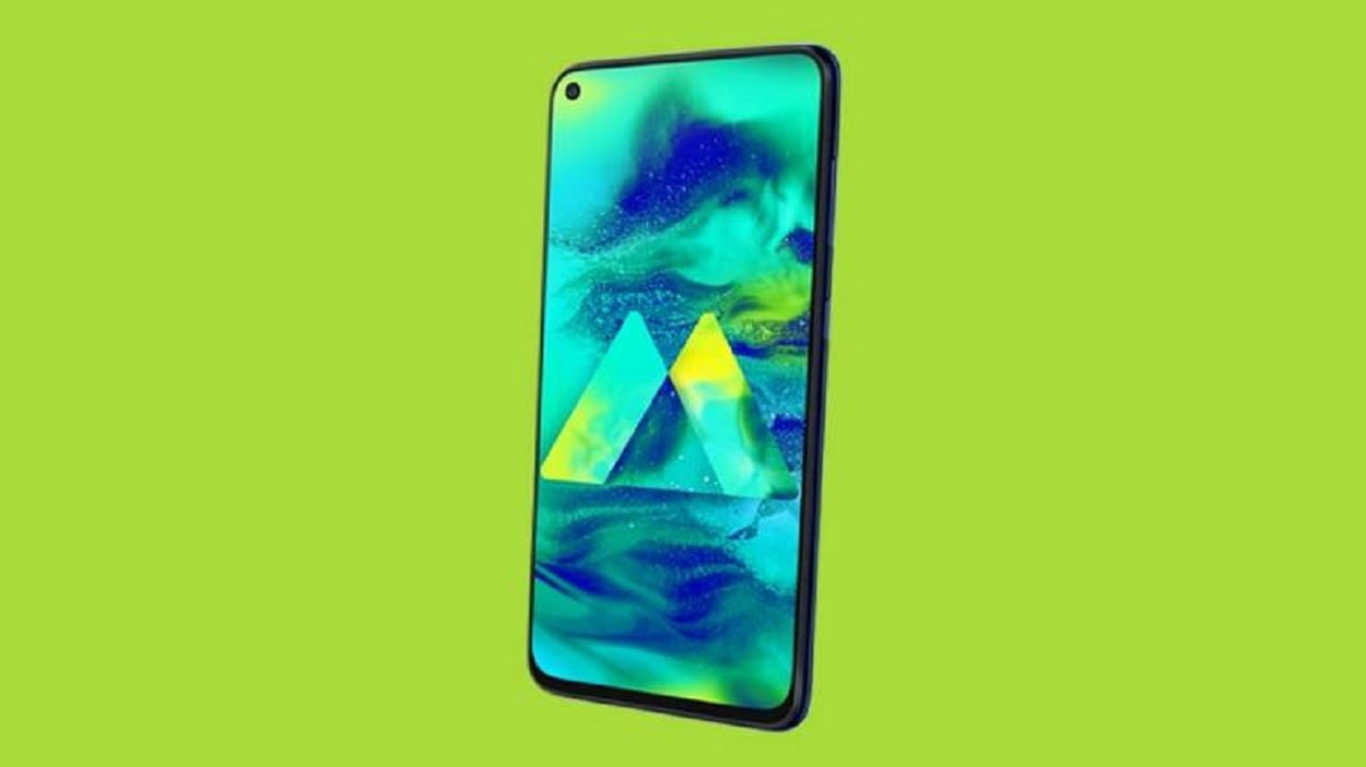 The Galaxy M40 sees an improvement on its facial recognition technology