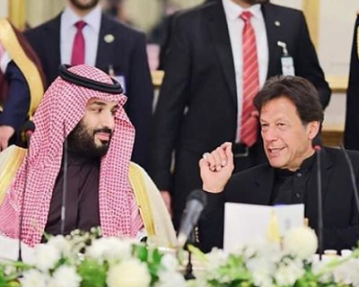 PM KHAN SHARES KASHMIR ISSUE WITH SAUDI CROWN PRINCE