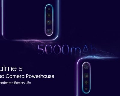 Realme 5 and Realme 5 Pro launch with a quad camera setup at the back