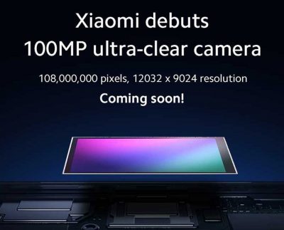 Xiaomi tease a phone with a 108MP camera