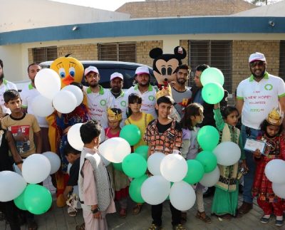 ZONG 4G New Hope Volunteers spend a day at SOS Children’s Village in Quetta