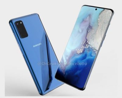 Samsung S11e renders show a punch hole display