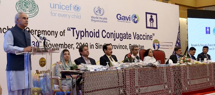 Pakistan Becomes the First Country to Introduce Typhoid Conjugate Vaccine