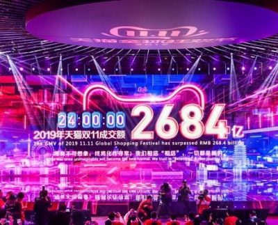 Alibaba Group Generated RMB268.4 Billion (US$38.4Billion) of GMVduring the 2019 11.11 Global ShoppingFestival