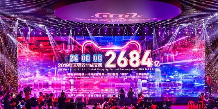Alibaba Group Generated RMB268.4 Billion (US$38.4Billion) of GMVduring the 2019 11.11 Global ShoppingFestival