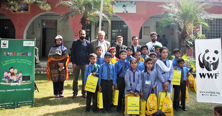 PTCL & WWF-Pakistan conduct Spellathon in less-privileged schools of Haripur District