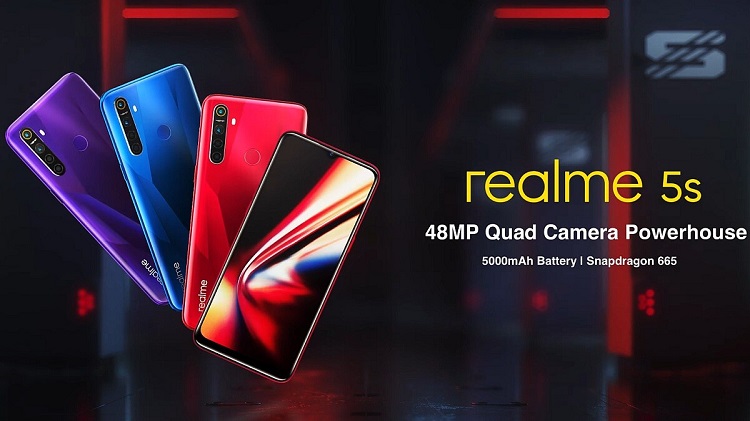 The Realme 5s to feature with the Snapdragon 665 processor