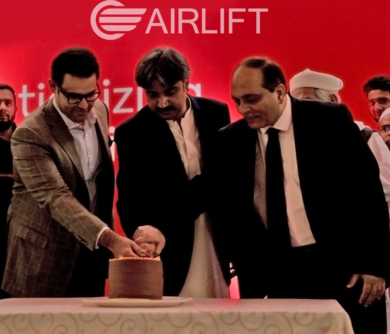 Airlift inaugurates in Karachi