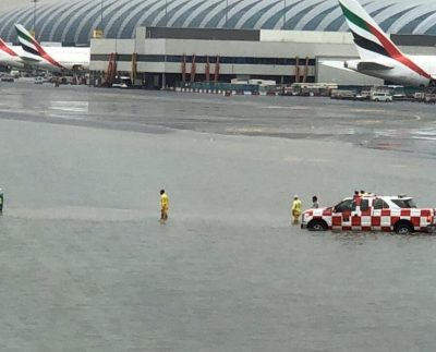 Dubai weather causes disruption