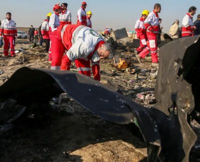 Irans tunes on the plane crash